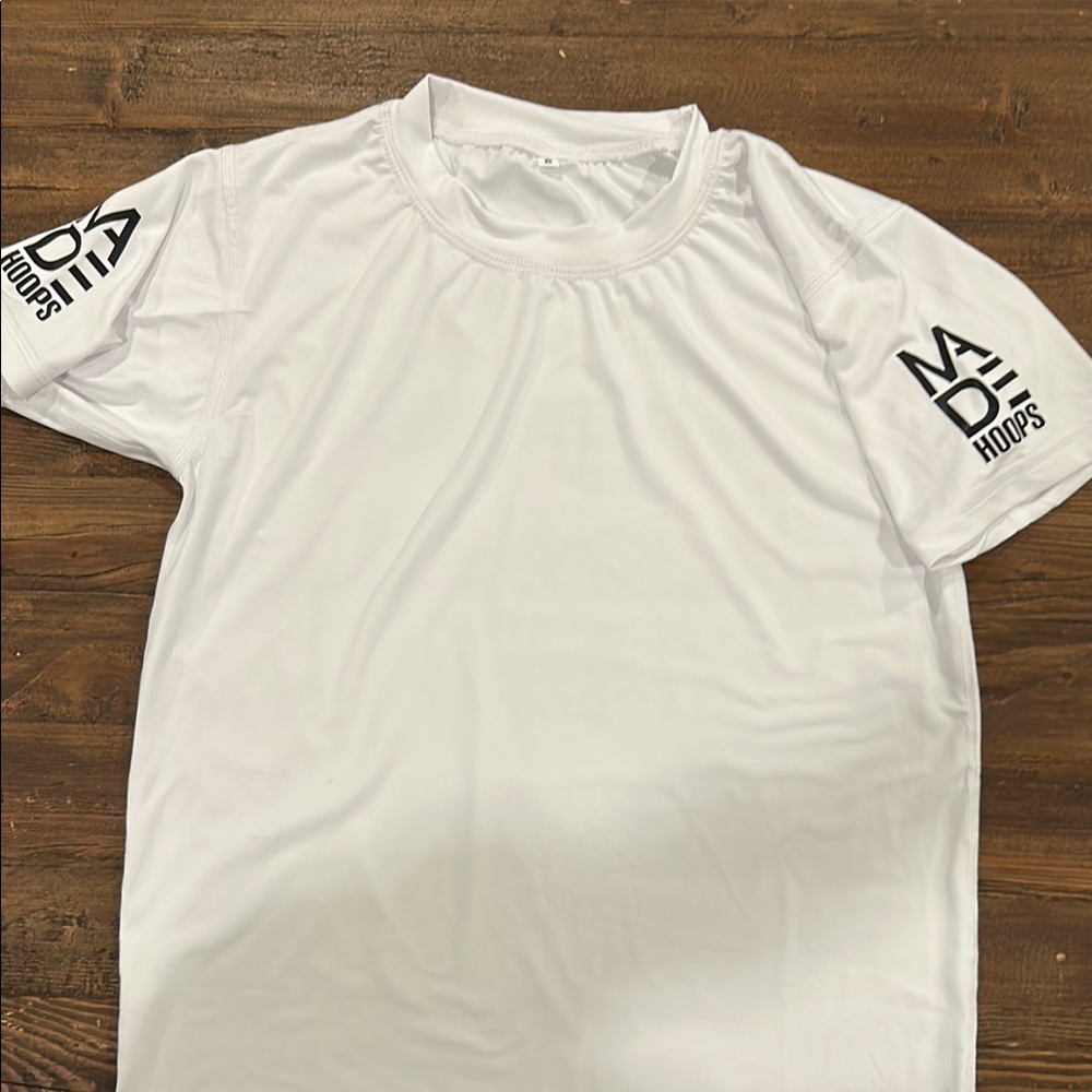 Made Hoops White Men's Shirt